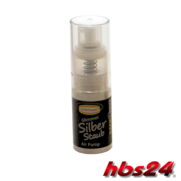 Silber Staub Glimmer Pumpspray